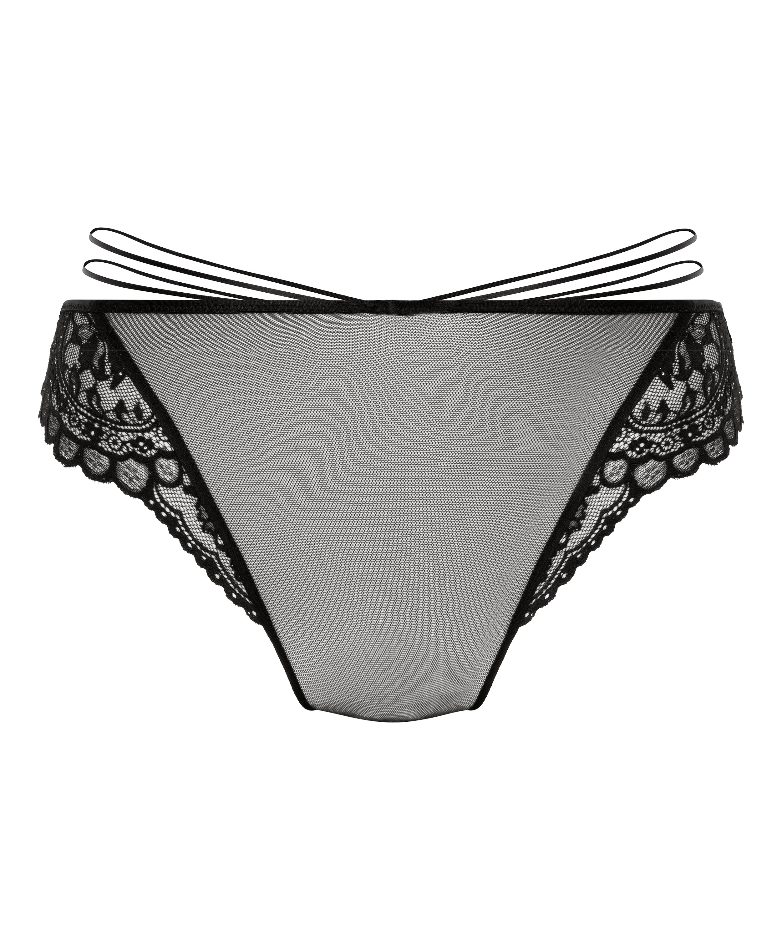 Culotte br&eacute;silienne Sabrina, Noir, main