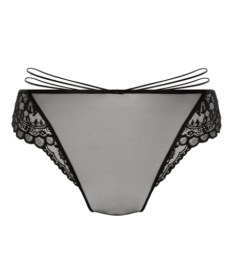 Culotte br&eacute;silienne Sabrina, Noir