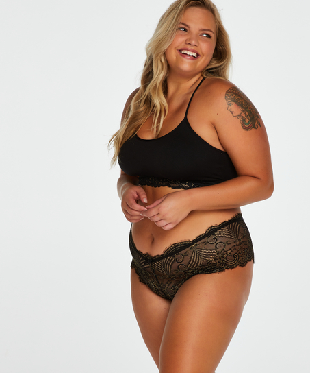 Seamless bralette Marine, Zwart
