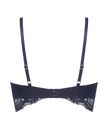 Soutien-gorge bustier à armatures non préformé Blossom, Bleu