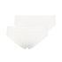 3-pack brazilian short Katoen Georgia, Wit