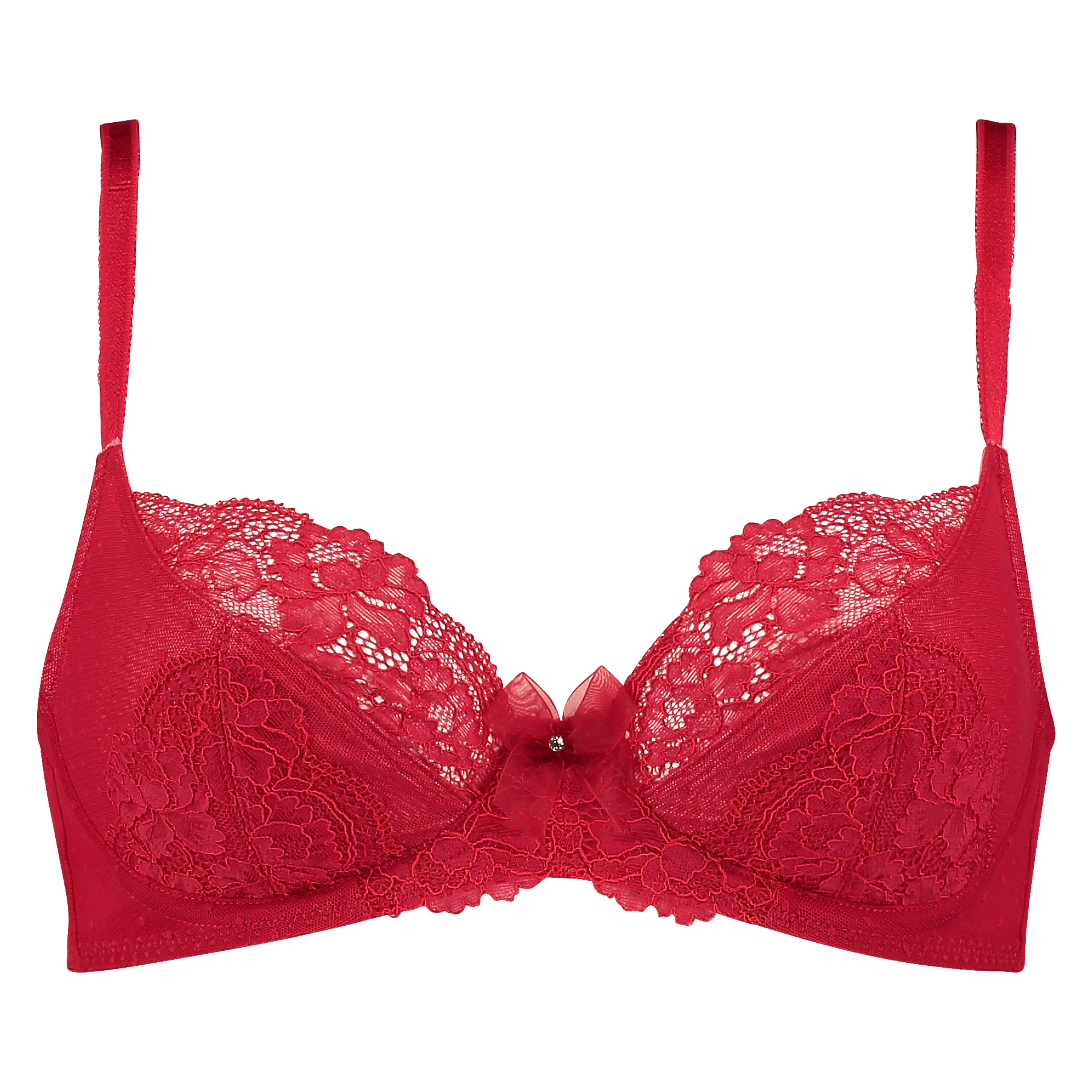 Soutien-gorge &agrave; armatures non-pr&eacute;form&eacute; Roxy, Rouge, main