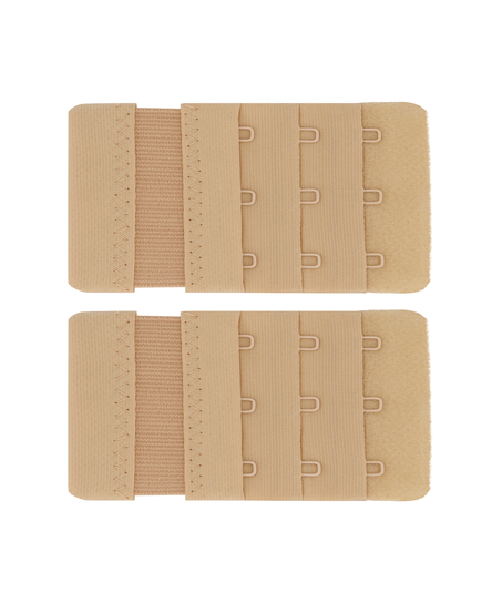 2-pack bh-verlengstukken, Beige