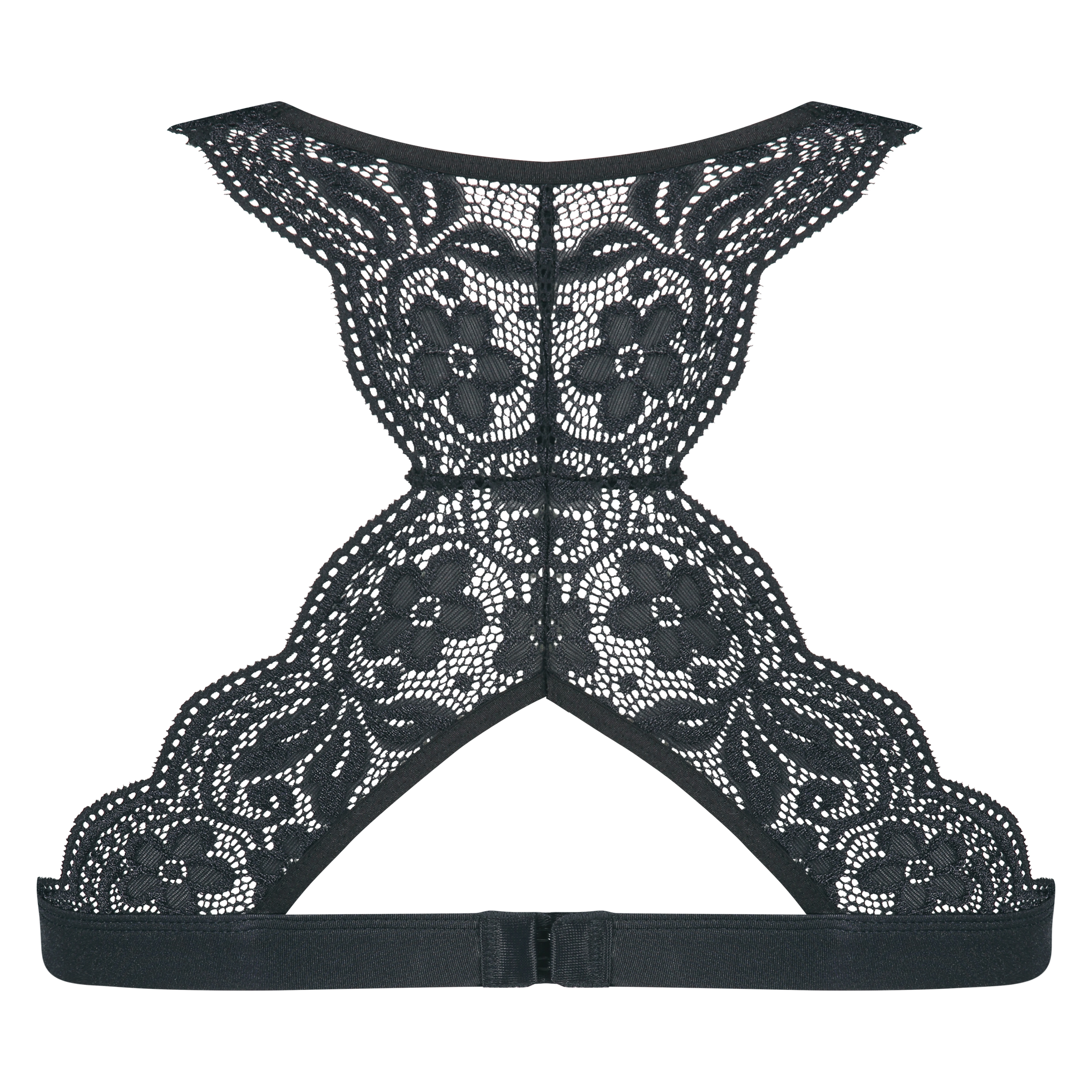 Brassi&egrave;re Halter dos nageur, Noir, main