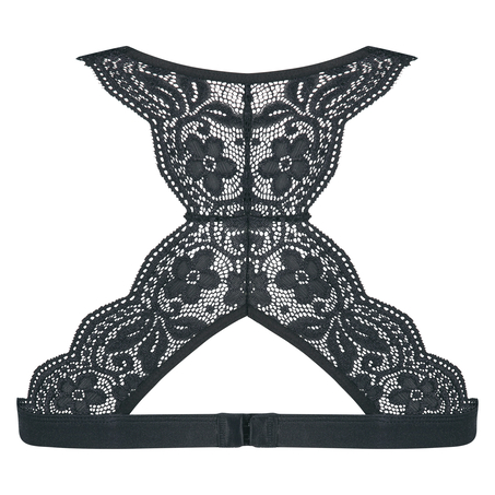 Brassi&egrave;re Halter dos nageur, Noir