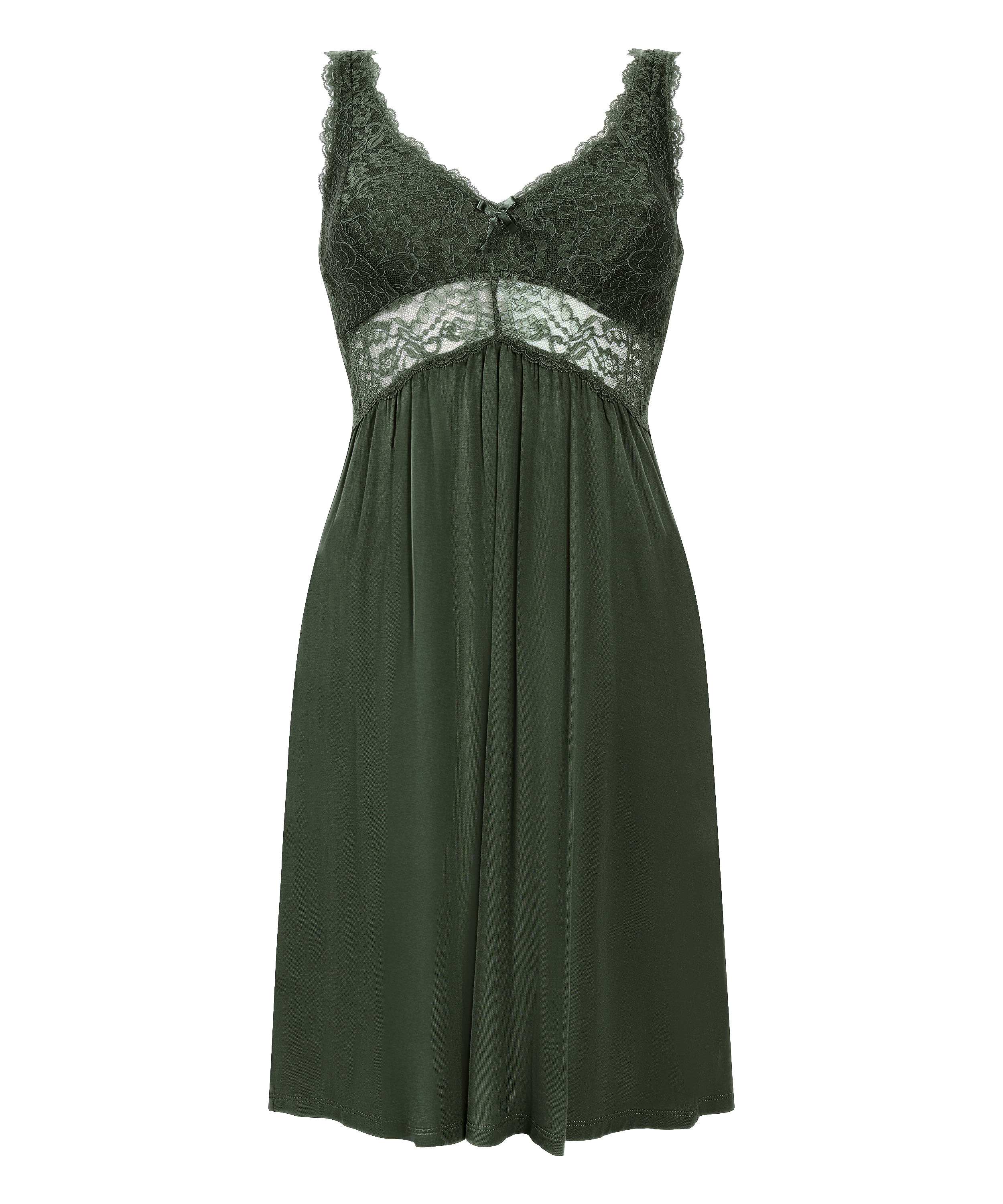 Slipdress Nora Lace, Groen, main
