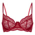 Soutien-gorge non-rembourré à armatures Isabelle, Rouge