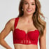 Voorgevormde longline beugel bh Whitney, Rood