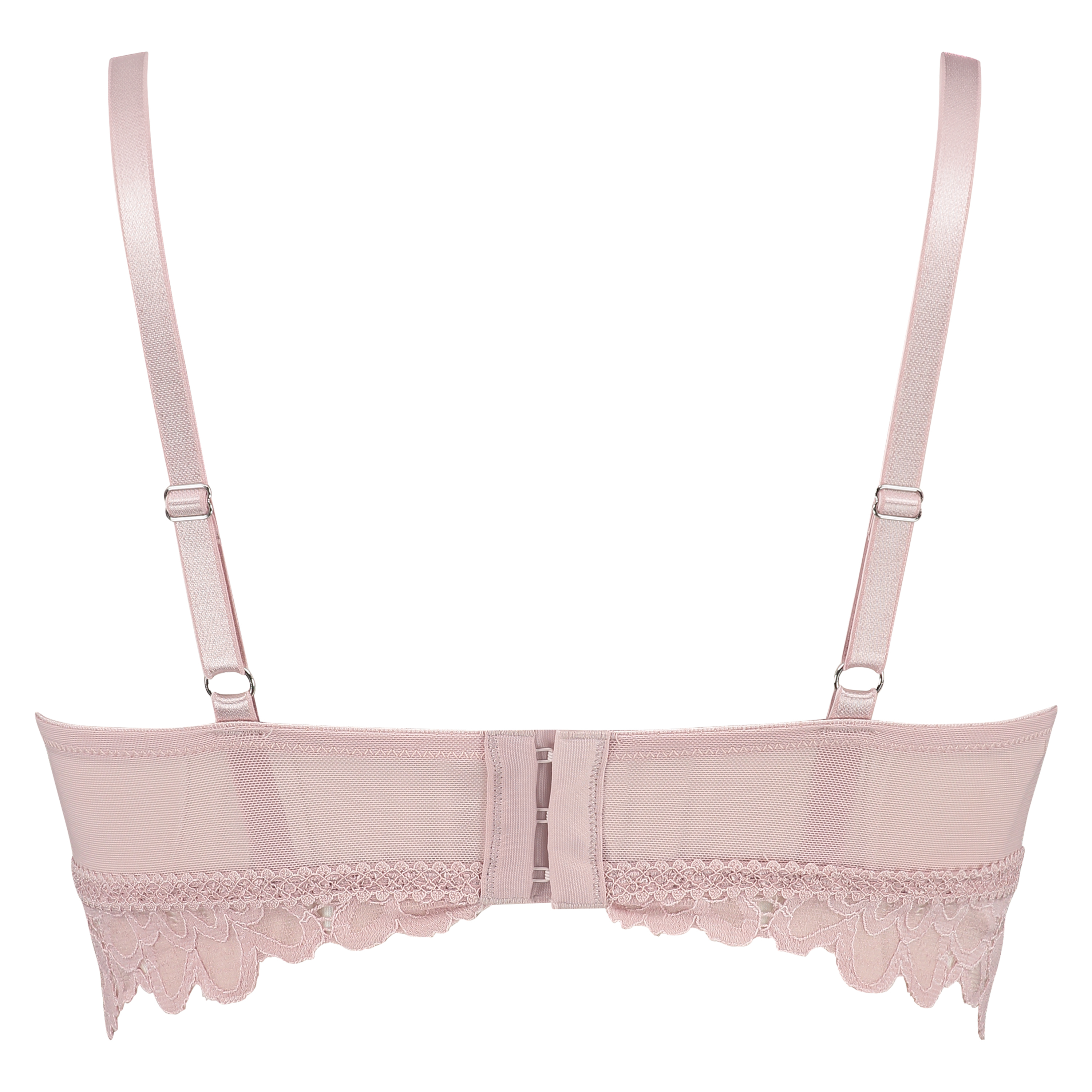 Soutien-gorge push-up préformé sans armatures Evey, Pourpre, main