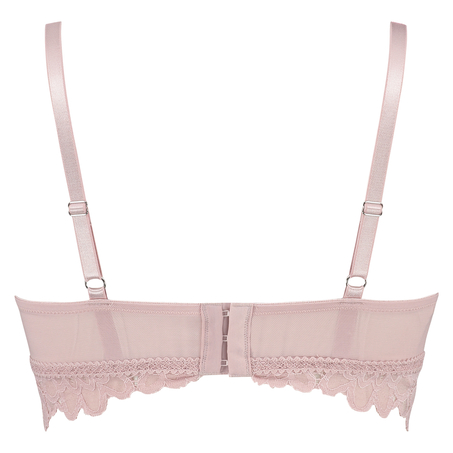 Soutien-gorge push-up préformé sans armatures Evey, Pourpre