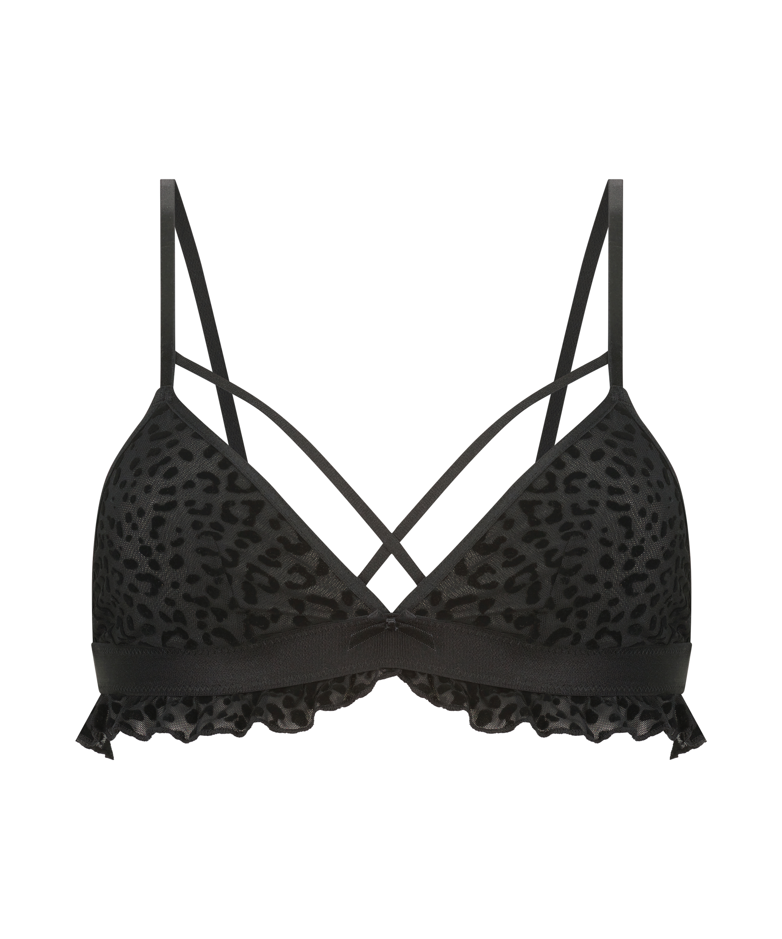 Bralette Lissy, Zwart, main