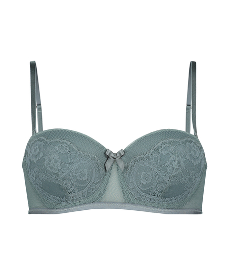 Voorgevormde strapless beugel bh Sierra, Groen