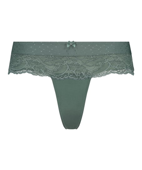 Boxer string Sophie, Vert