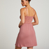 Slipdress Nora Lace, Roze