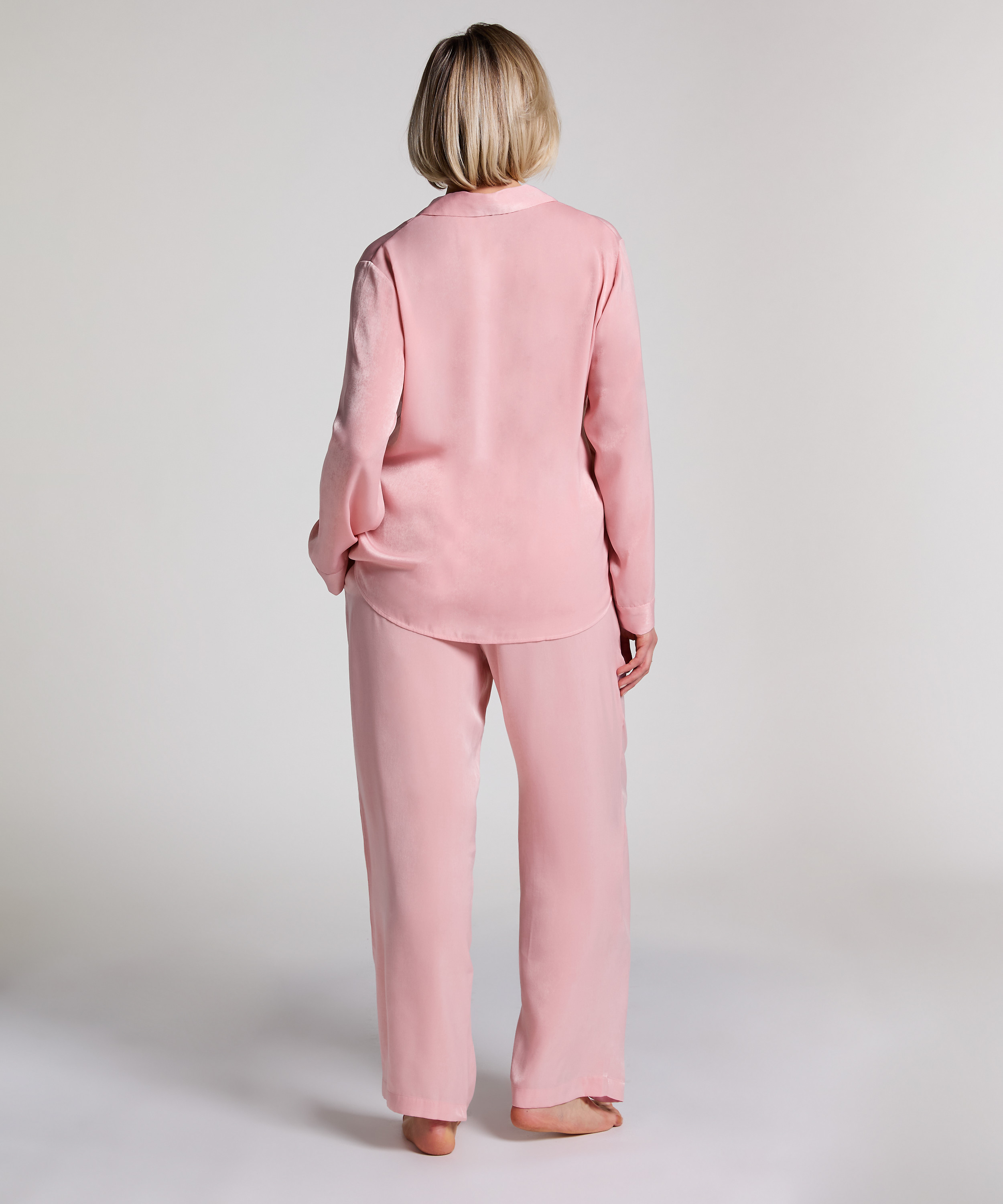 Broek Satijn, Roze, main