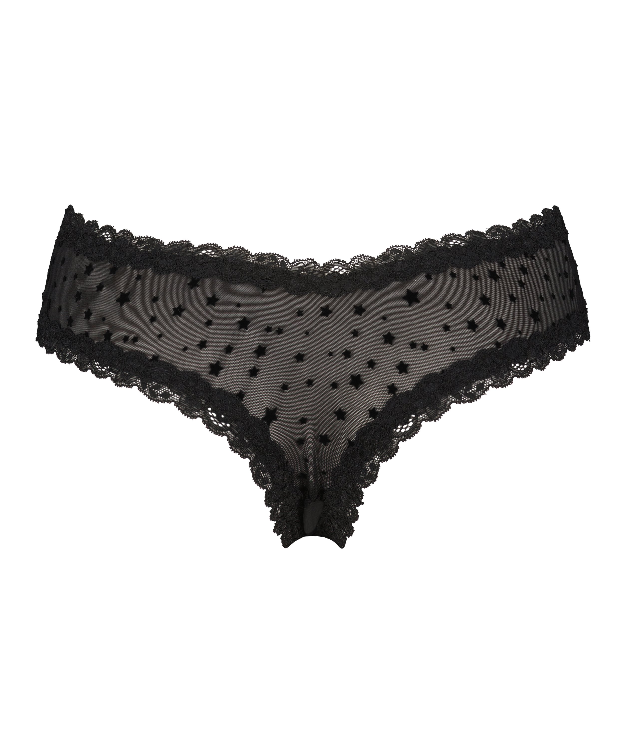 Brazilian V-shape mesh, Zwart, main