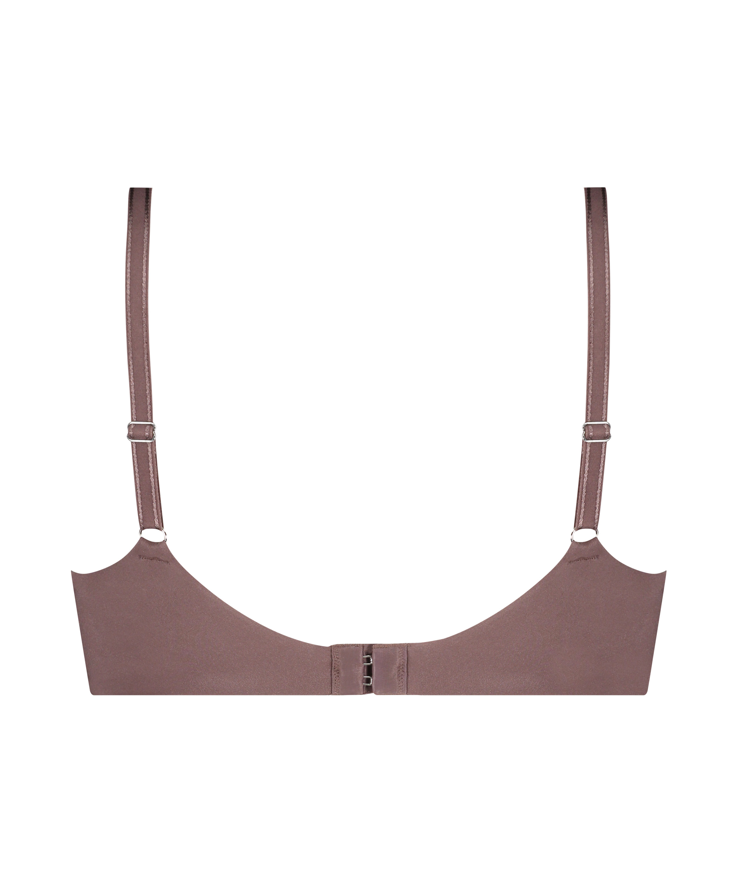 Soutien-gorge sans armatures préformé, Brun, main