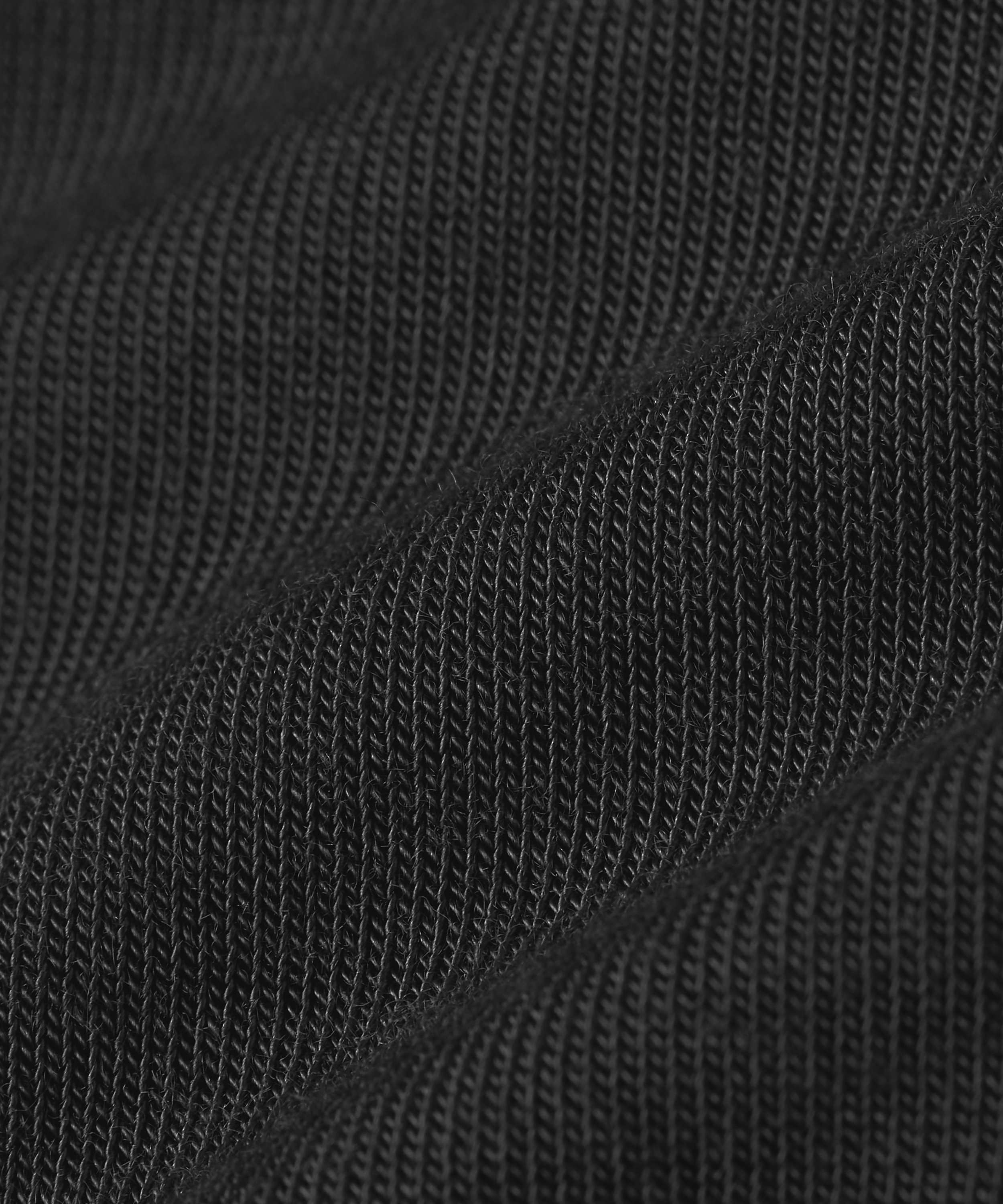 super soft Body haut avec cachemire, Noir, main