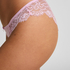 Culotte br&eacute;silienne jambe haute Caro, Rose
