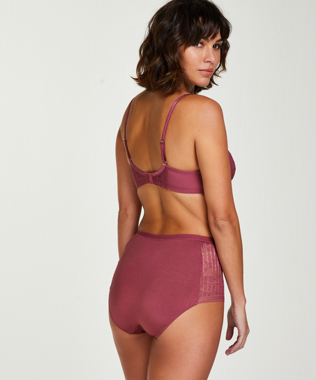 Slip taille haute Kriss I AM Danielle, Rouge