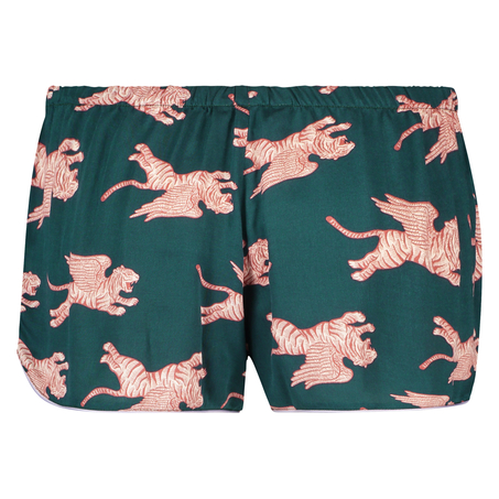 Short tiss&eacute;, Bleu