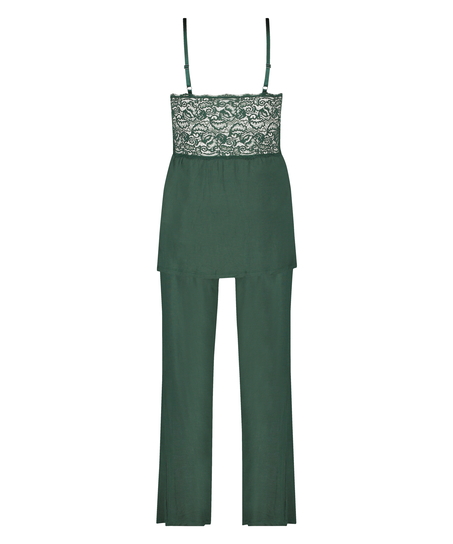 Tenue de pyjama Vera Lace, Vert