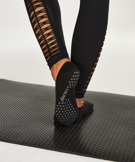 HKMX anti-slip yoga sokken, Zwart