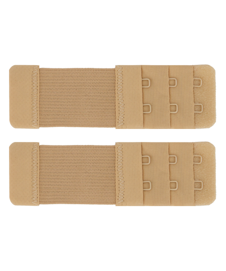 2-pack bh-verlengstukken, Beige