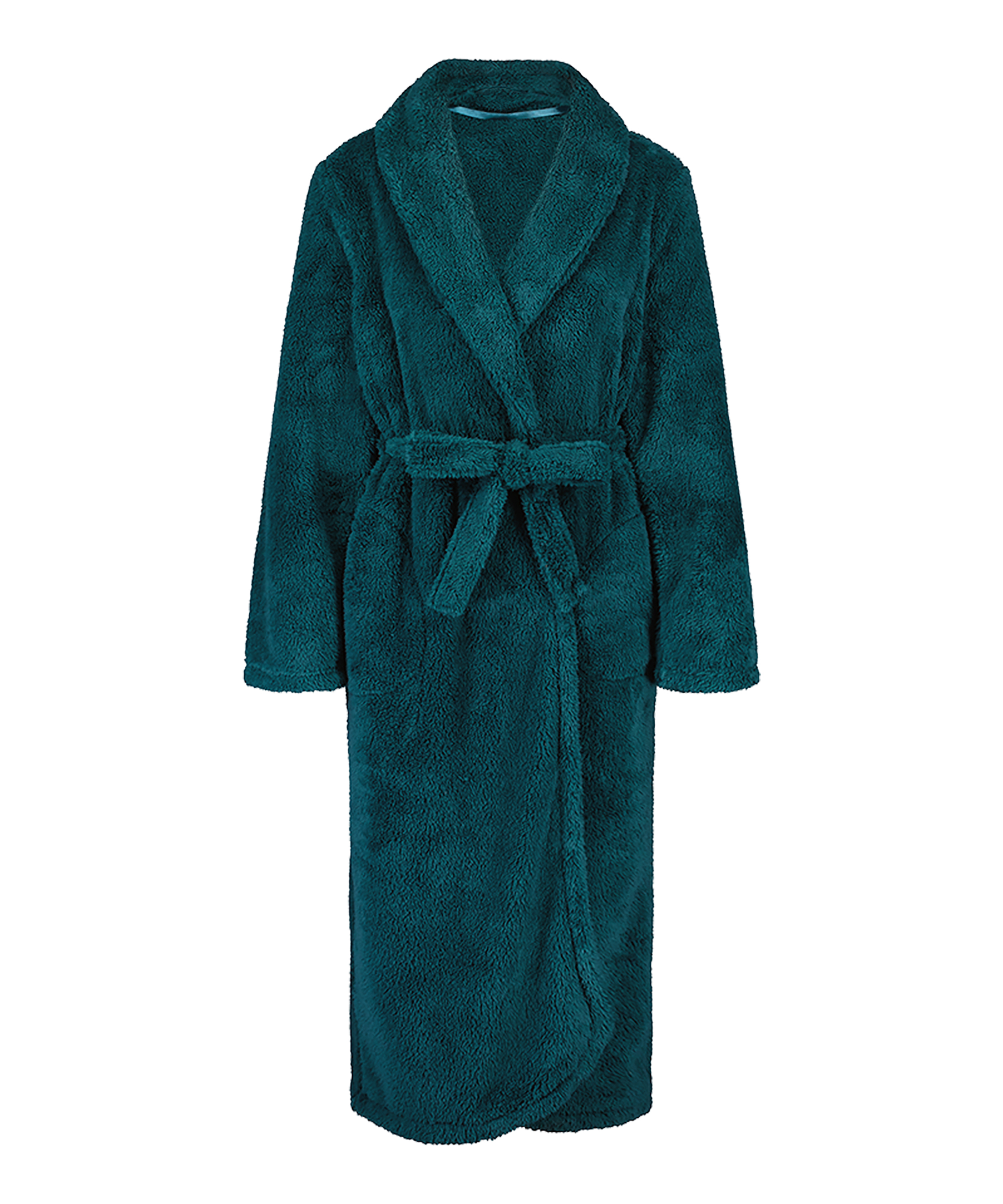 Peignoir Fleece, Bleu, main