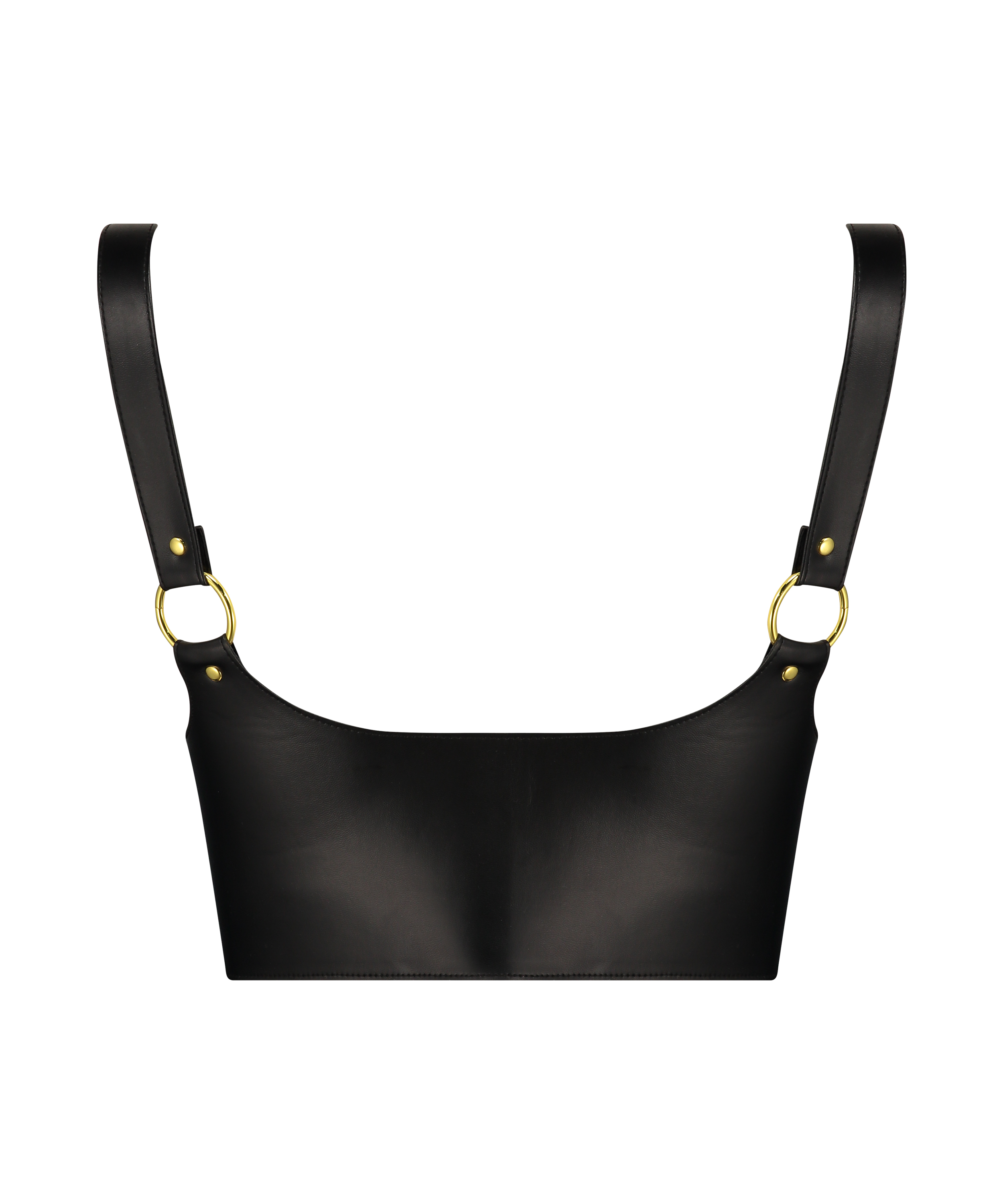 Private push-up top, Zwart, main