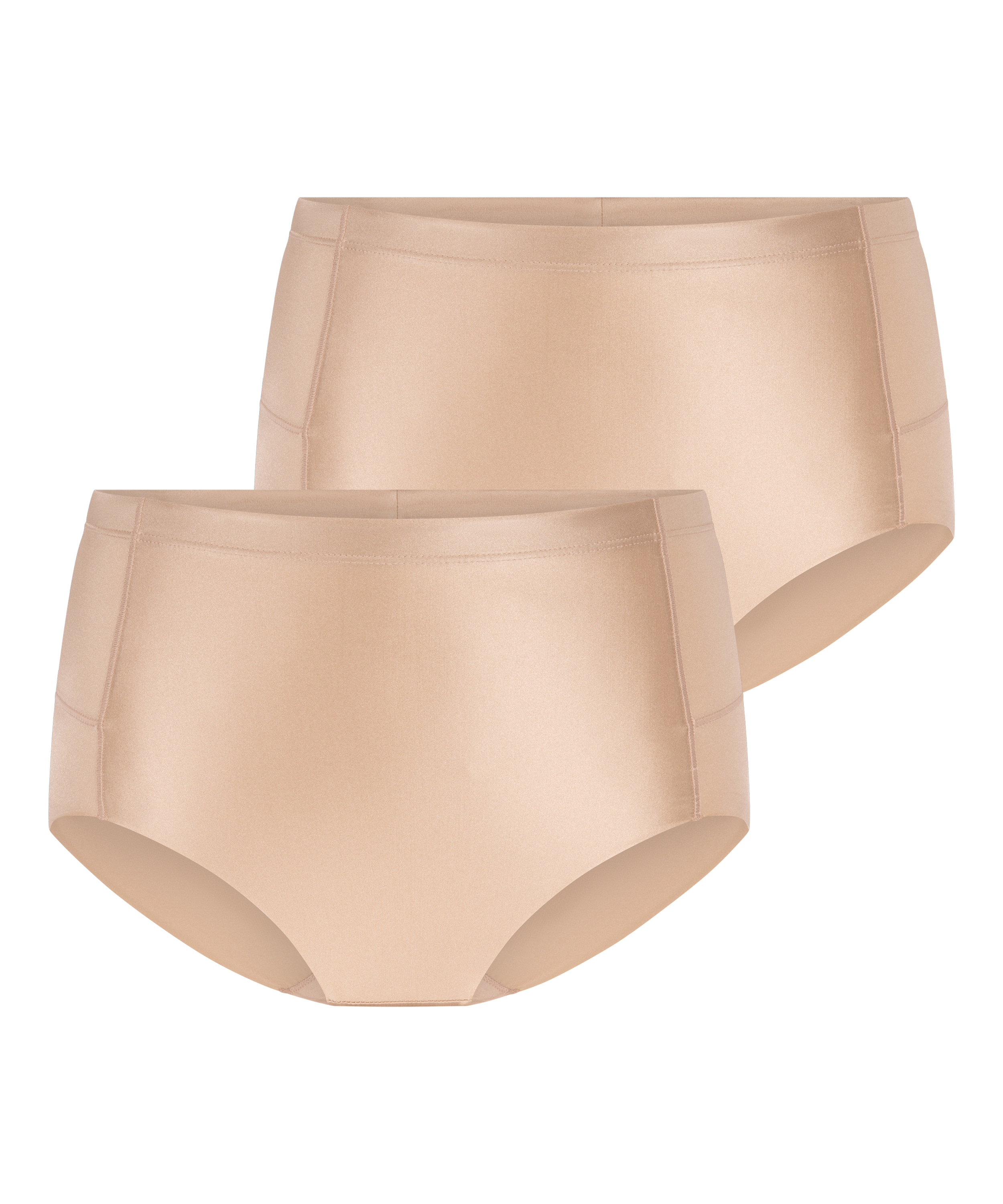 Lot de 2 Culotte sculptante lissante, Beige, main