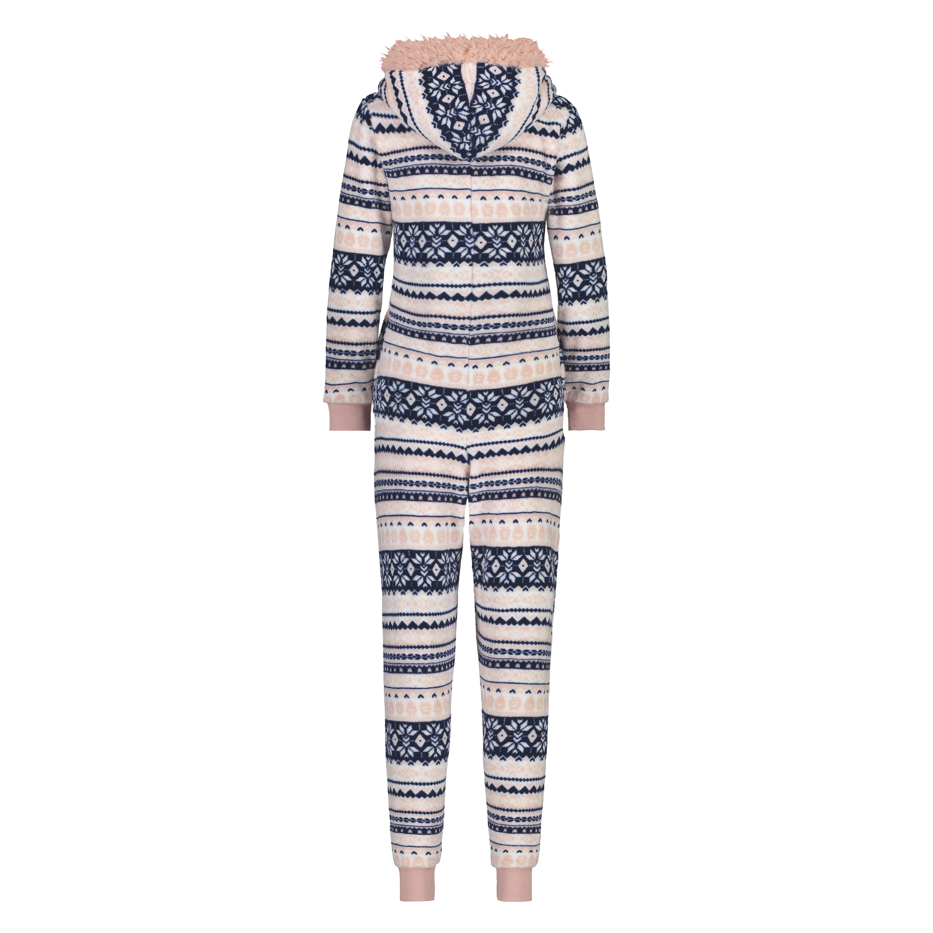 Onesie Fleece, Blauw, main