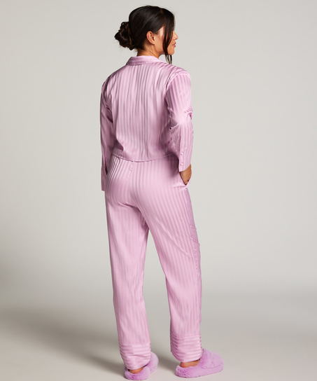 Pantalon Satin, Pourpre