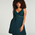 Slipdress Nora Lace, Groen