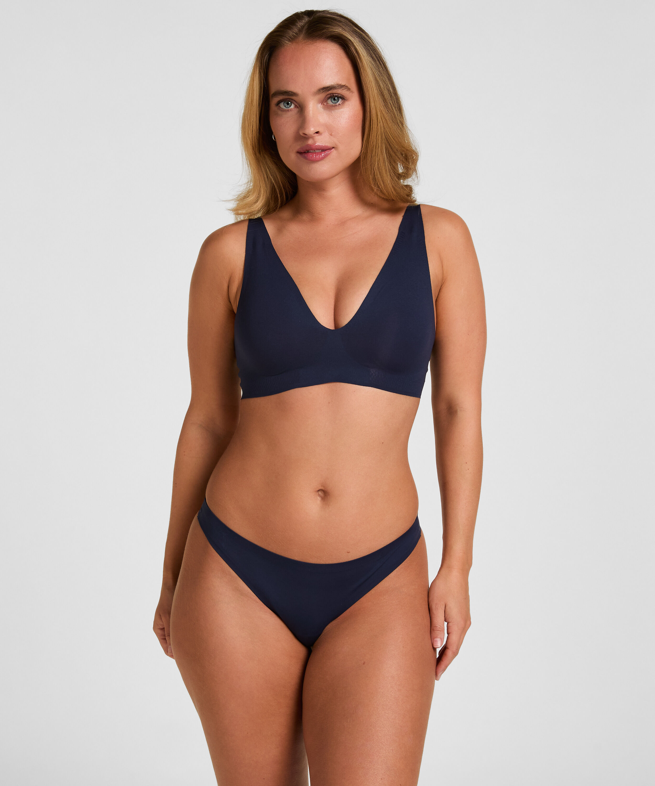 Super Comfort String, Blauw