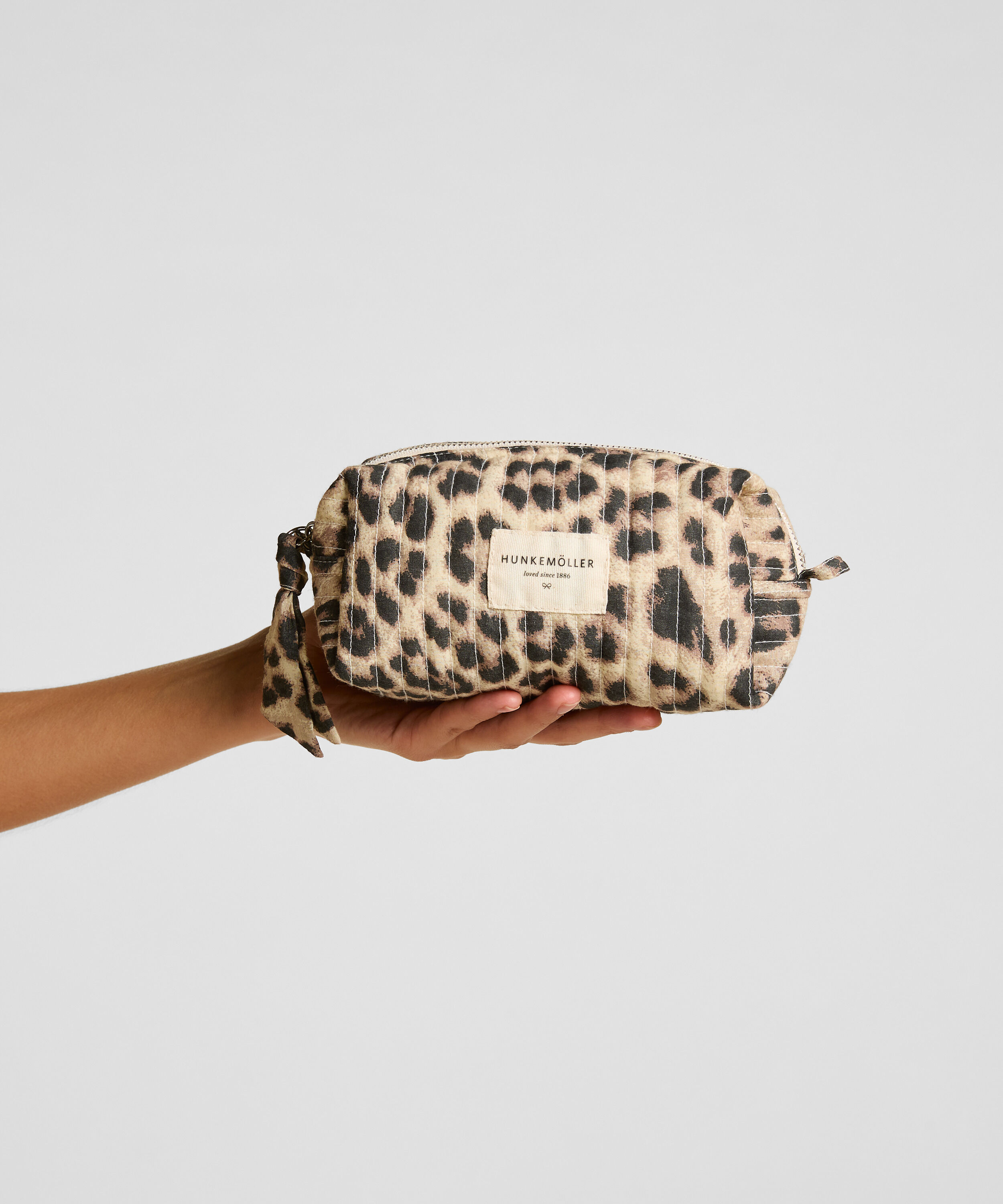 Make-up Tasje Klein Leopard, Beige Make-up Tasje Klein Leopard, Beige