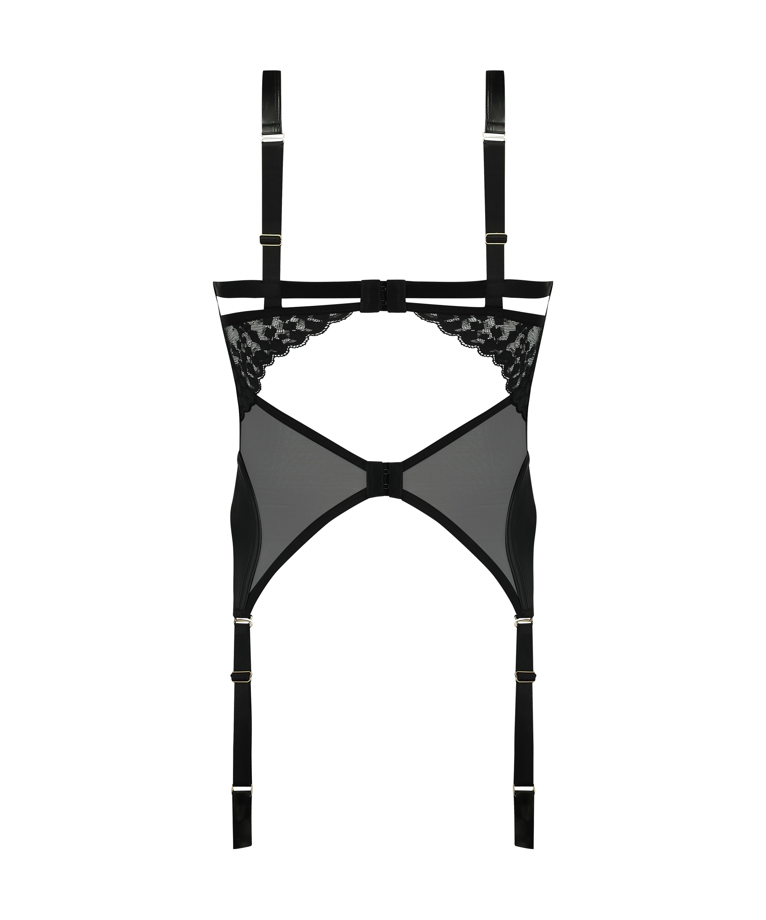 Bustier Desire, Zwart, main