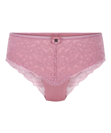 Slip brésilien Marine, Rose