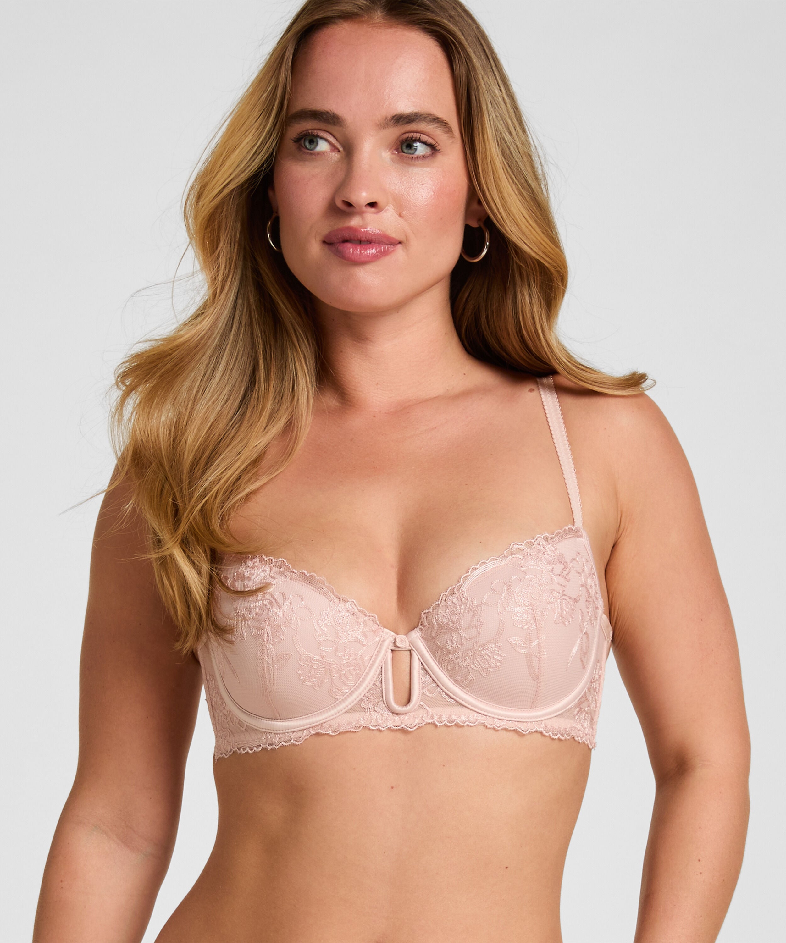 Soutien-gorge à armatures rembourré Nola, Rose