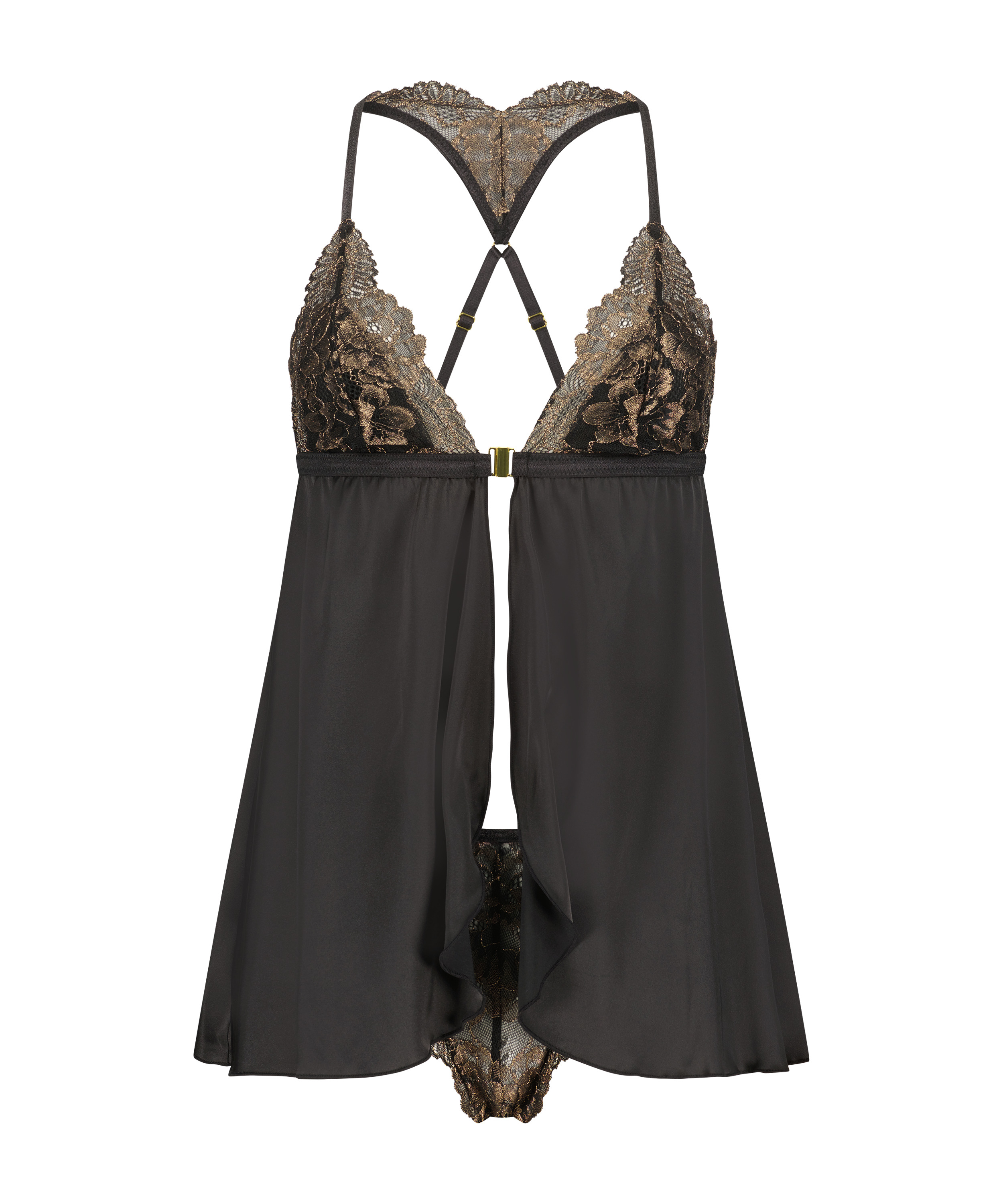 Babydoll Lexi, Zwart, main