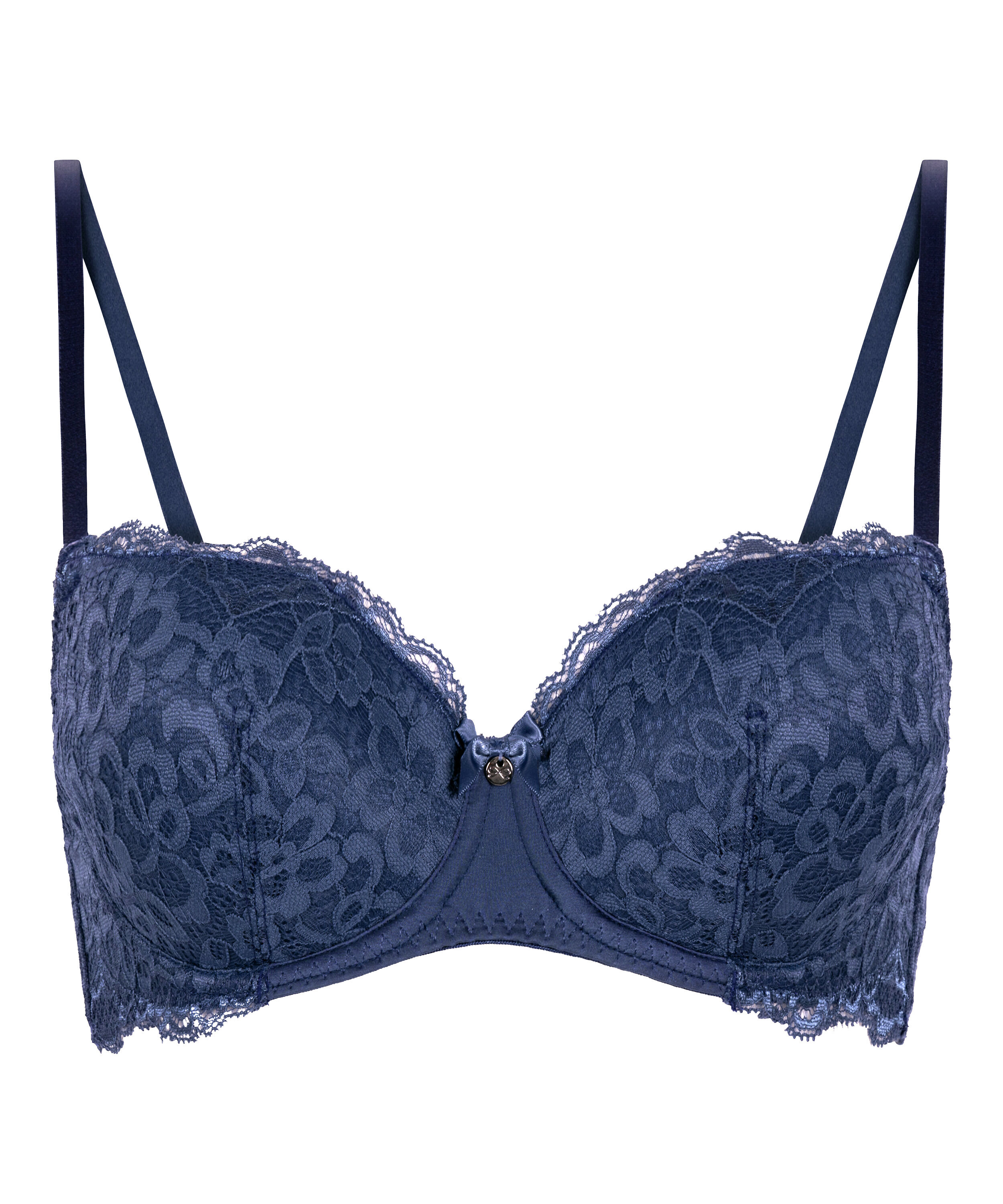 Voorgevormde beugel bh Marine, Blauw