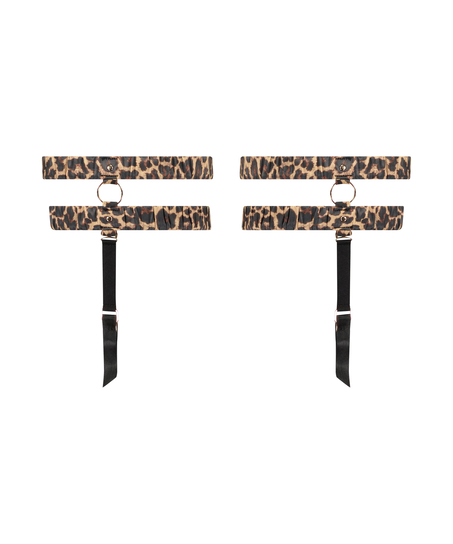 Private suspender cuffs, Zwart