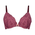 Voorgevormde push-up beugel bh Rose, Rood