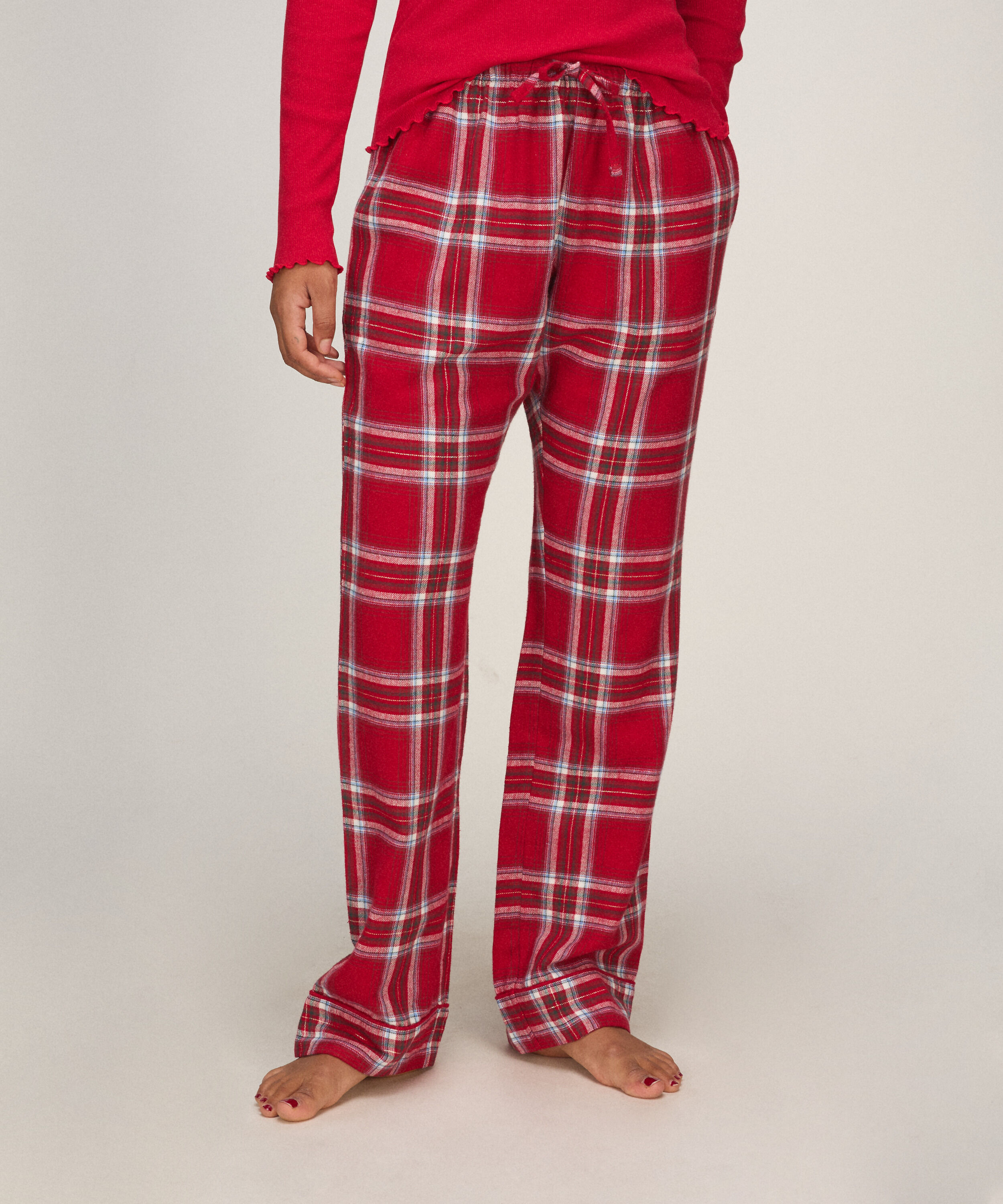 Tall Pantalon de Pyjama Flanelle, Rouge Tall Pantalon de Pyjama Flanelle, Rouge