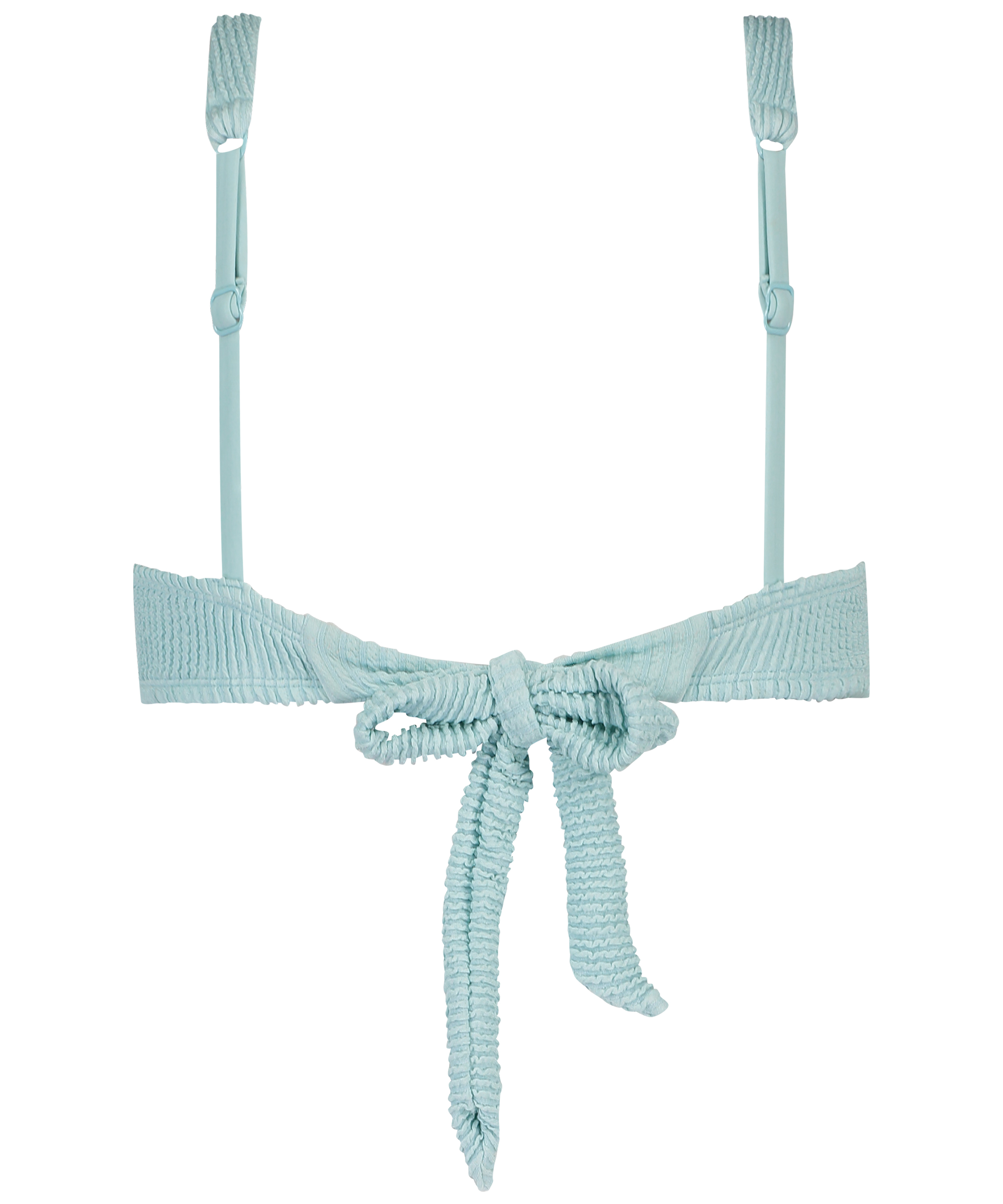 Brassière de bikini Crinkle, Bleu, main
