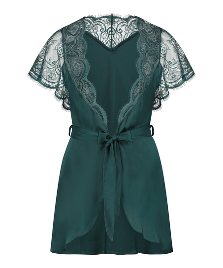 Kimono Satin Coco, Vert