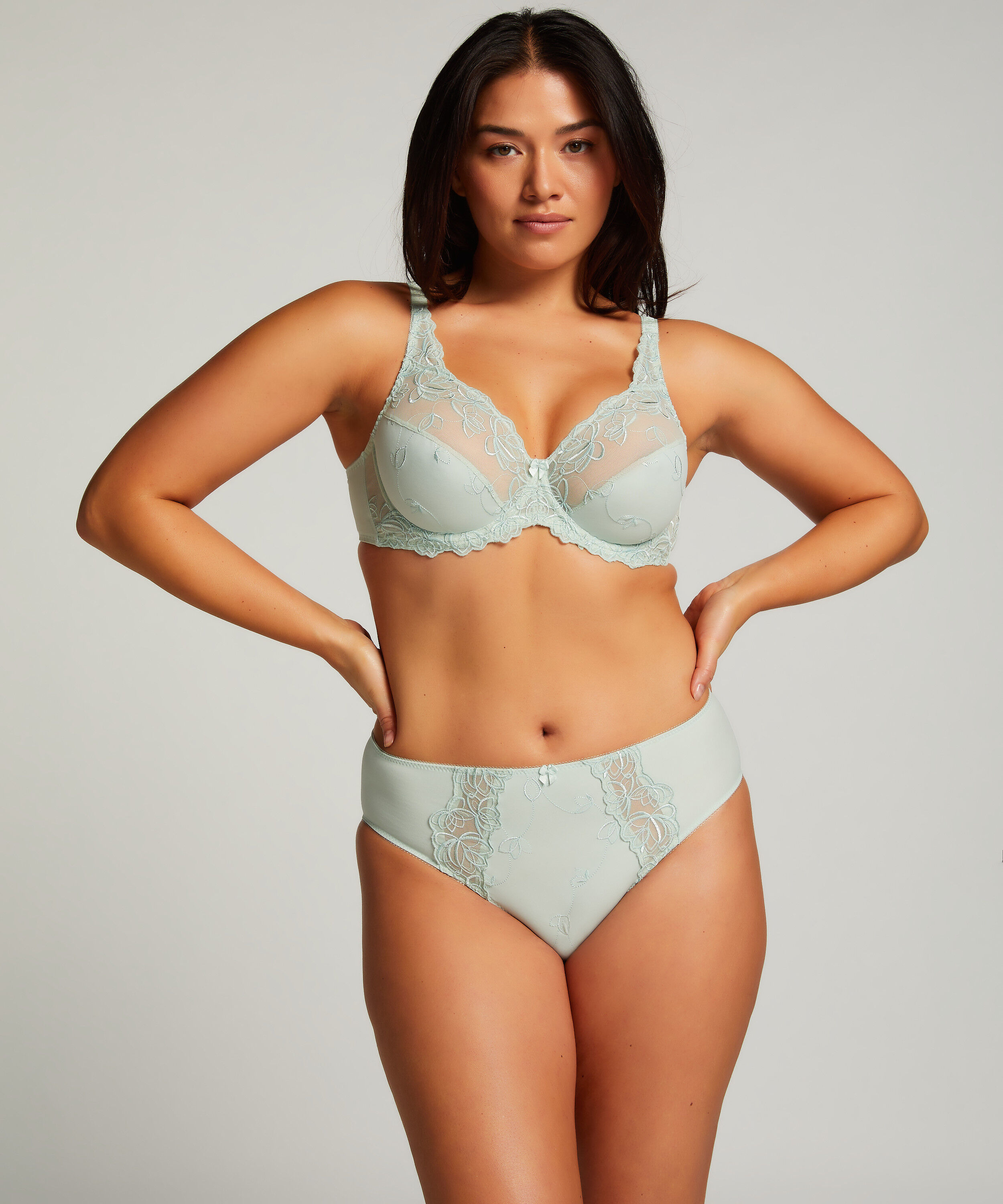 Hoge slip Diva, Groen