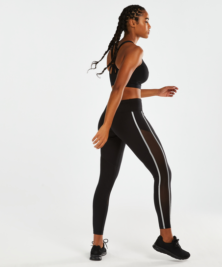HKMX Regular Waist Sportlegging, Zwart