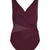 Maillot de bain Shaping Shell Mesh, Pourpre