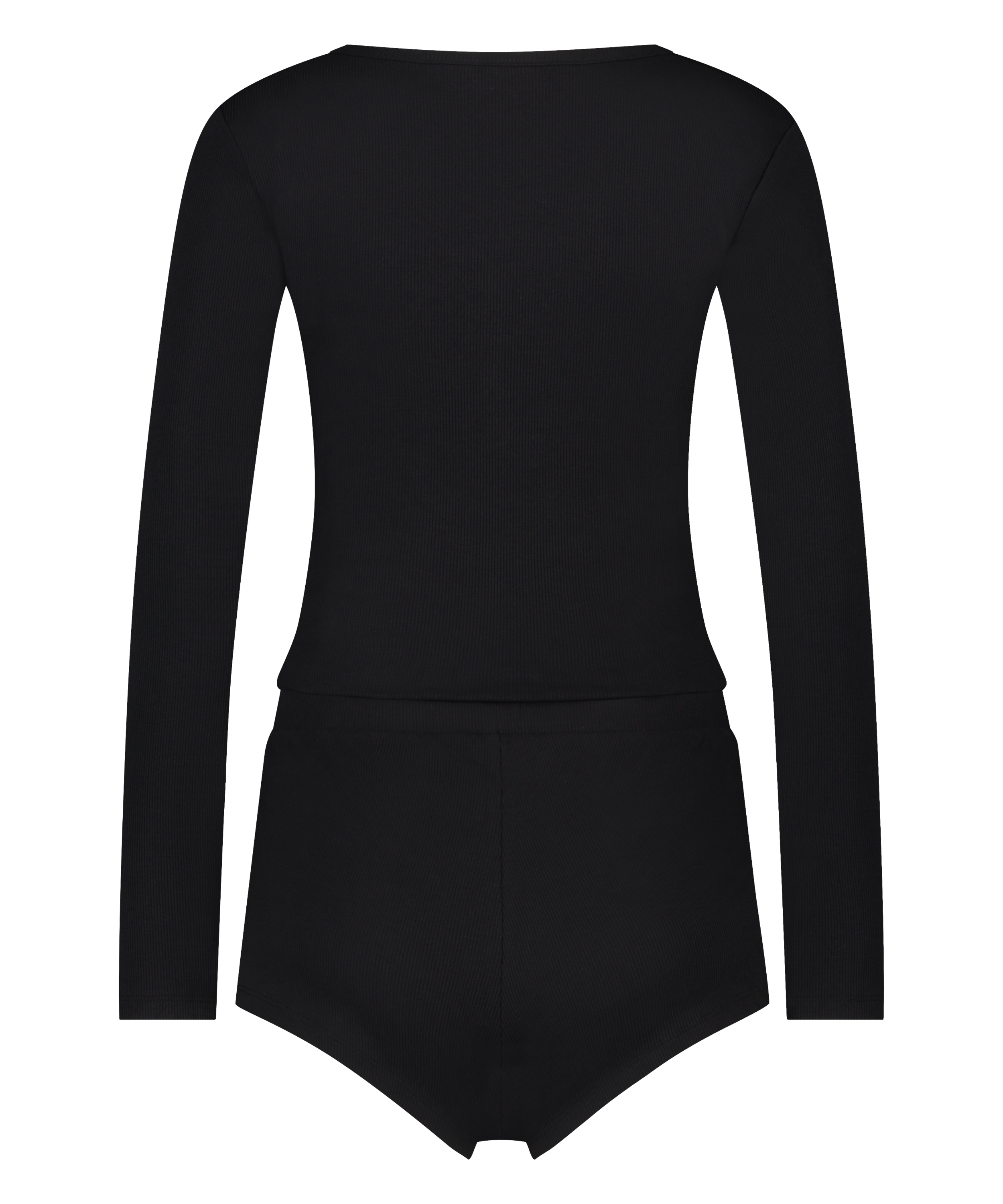 Pyjama set, Zwart, main